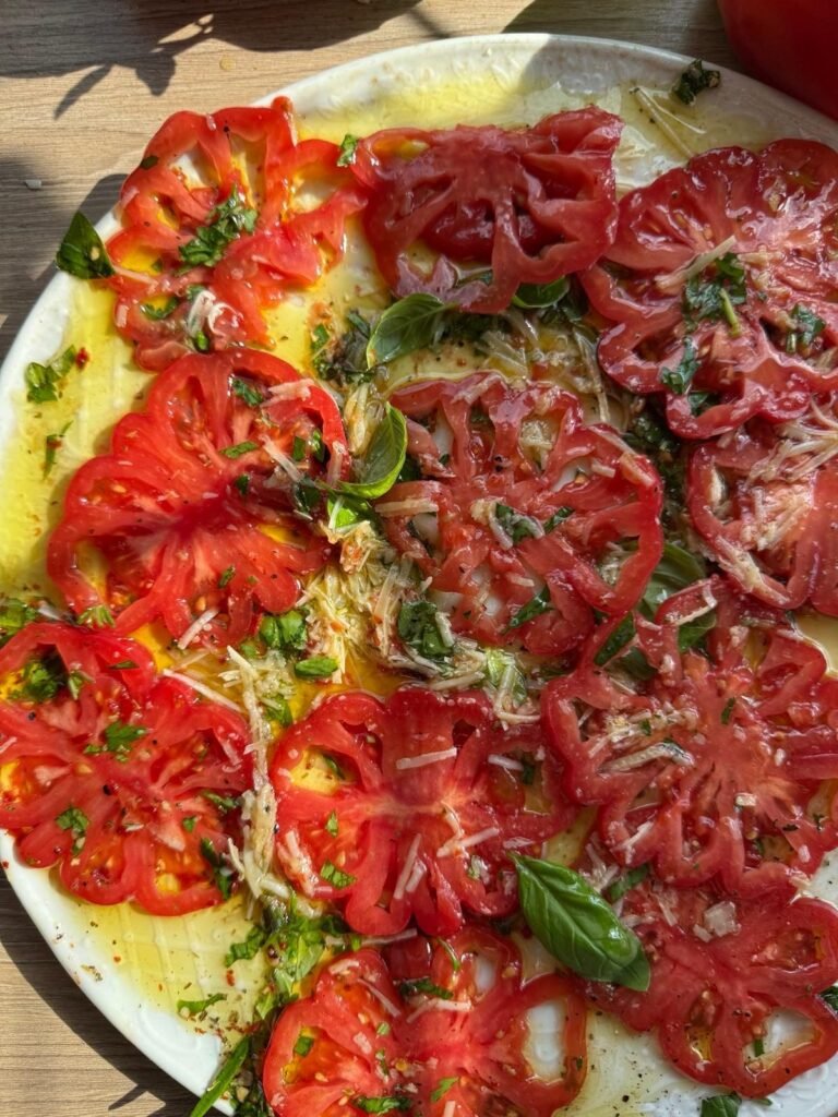 Pomidorowe carpaccio